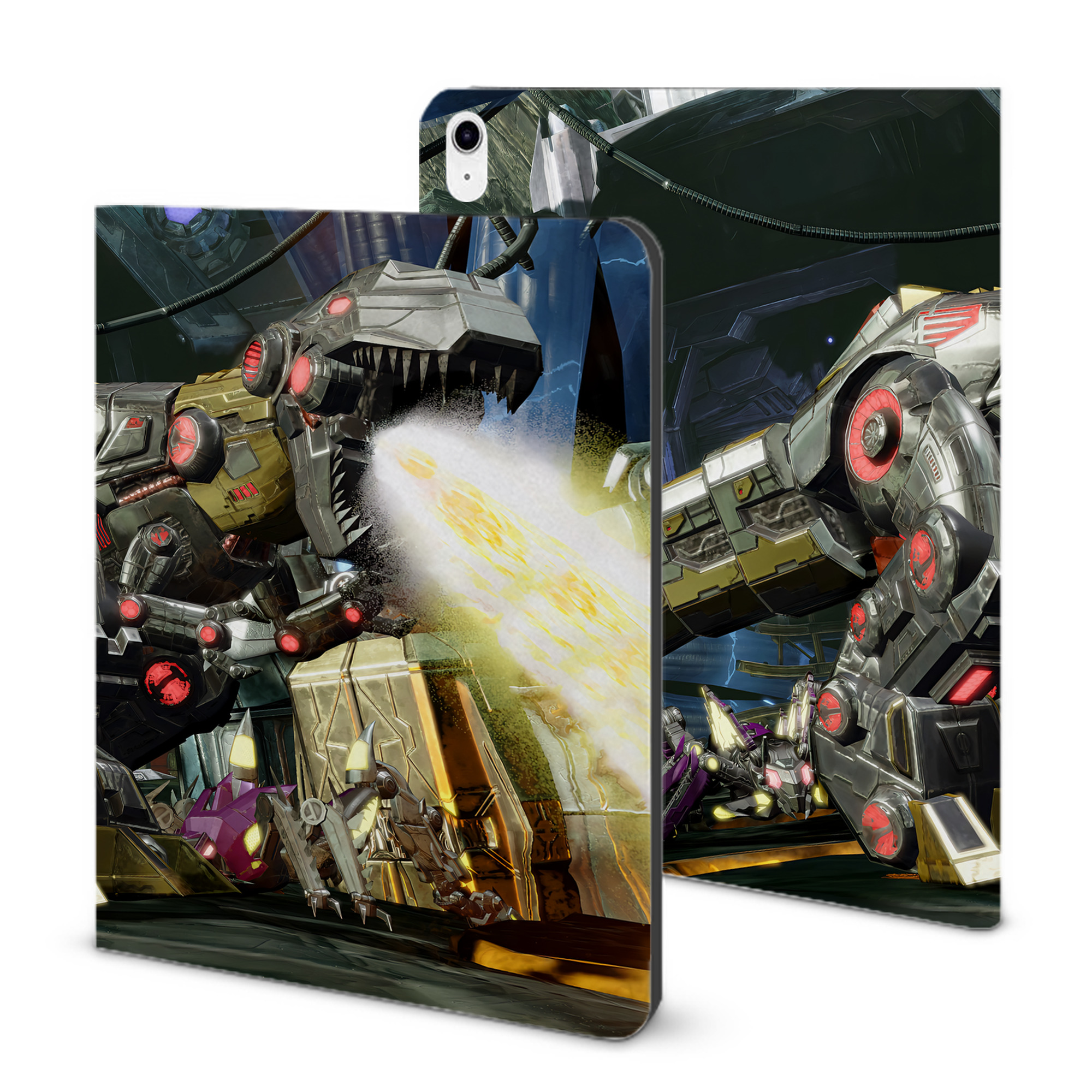 （画像用） Transformers トランスフォーマー IPad ケース ブック型 PUレザー TPU 耐衝撃 軽量 薄型 ペン収納なし 全面保護 IPad 各モデル対応